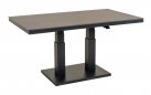 Stolik podnoszony GENEVA 140z80 cm grafitowy