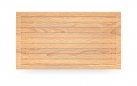 MYLO Zestaw wypoczynkowy ogrodowy z sofą, 2 fotelami i stolikiem, aluminium woodlook, poduszki Beige