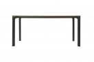Stół ogrodowy aluminiowy z blatem kompozyto a la teak 160x90 AREZZO