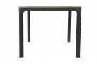 Stół ogrodowy aluminiowy z blatem kompozyto a la teak 160x90 AREZZO