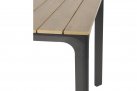 Stół kwadratowy 90x90 ZREZZO aluminium kompozyt