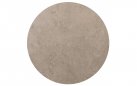Zestaw stołowy ALLORA brązowobeżowy aluminowy z okragłym stołem d160 blat ceramiczny
