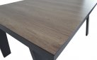 Narożnik ogrodowy ESTORIL aluminiowy 6‑osobowy – aluminium antracyt, poduszki Olefin beżowe