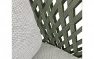 ZAYA zestaw ogrodowy wypoczynkowy – sofa 3‑osobowa, fotele, stolik, aluminium beżowy