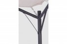 Pawilon ogrodowy 3,5x3,5 m stal antracyt DOME bizzotto