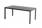 Prostokątny stół ogrodowy aluminiowy 170x90 antracyt blat SprayStone LIVORNO Hartman