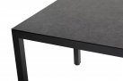 Prostokątny stół ogrodowy aluminiowy 170x90 antracyt blat SprayStone LIVORNO Hartman