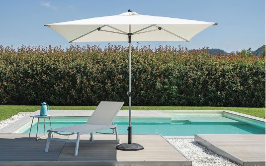 Parasol ogrodowy ZEFIRO aluminium Olefin 2,5×2,5 m profile aluminiowe różne kolory Parasol ogrodowy ZEFIRO aluminium Olefin 2,5×2,5 m profile aluminiowe różne kolory