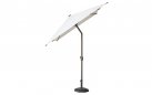 Prostokątny parasol 3x2 m aluminiowy noga antracyt kremowy PAOLO 3.x