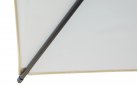 Prostokątny parasol 3x2 m aluminiowy noga antracyt kremowy PAOLO 3.x