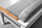 Komplet wypoczynkowy aluminiowy biały CHAMPION Higold  
