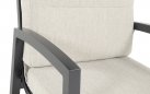 Zestaw ogrodowy stołowy aluminiowy grafitowy Hartman GIO stół 180 cm lub 240 cm