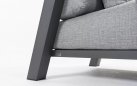 Komplet wypoczynkowy aluminiowy nowoczesny ICONIC 4so