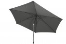 Sześciokątny parasol ogrodowy noga centralna OASIS d300 antracyt