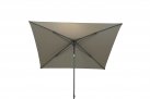 Taupe Parasol noga centralna pochylany 250x250 AZZURRO 4SO