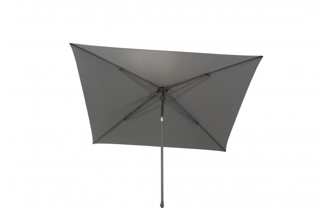 Antracytowy Parasol noga centralna pochylany 250x250 AZZURRO 4SO