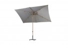 Parasol 200x300 aluminiowy pochylany WOODLOOK/ANTRACYT AZZURRO 4so