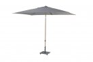 Parasol 200x300 aluminiowy pochylany WOODLOOK/ANTRACYT AZZURRO 4so