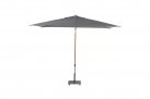Parasol 200x300 aluminiowy pochylany WOODLOOK/ANTRACYT AZZURRO 4so