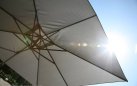Parasol ogrodowy 300x300 cm ekskluzywny SIESTA PREMIUM noga antracyt / poszycie antracyt