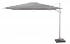 Parasol ogrodowy 300x300 cm ekskluzywny SIESTA PREMIUM noga BIAŁA / poszycie ANTRACYT