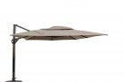 Parasol biała noga boczna 4x3 m HACIENDA 4so taupe
