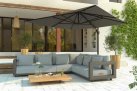 Parasol noga boczna 4x3 m HACIENDA 4so Antracyt