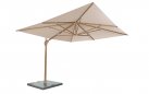 Parasol noga boczna drewnopodobna 4x3 m HACIENDA 4so poszycie piaskowe