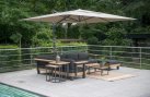 Parasol z noga boczną HACIENDA 4so