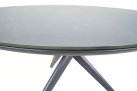 Okrągły stół ogrodowy aluminiowy śr. 120 cm MOJITO ciemnoszary 