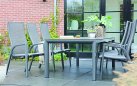 Aluminiowy stół ogrodowy antracytowy z blatem ceramicznym MOJITO 160