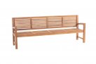 Ławka z drewna teakowego 240 cm HALDEN