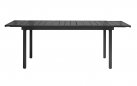 PELLA stół ogrodowy metalowy rozkładany 156–213×95 cm antracytowy dla 8 osób