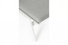 2x aluminiowy biały leżak ogrodowy nowoczesny z materacem JALISCO Bizzotto