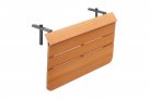 Skłądany stolik na barierkę balkonową LOOK szreokość 80 lub 120 cm