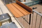 Skłądany stolik na barierkę balkonową LOOK szreokość 80 lub 120 cm