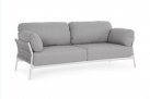Nowoczesna sofa na taras aluminiowa kolor biała PARDIS bizzotto