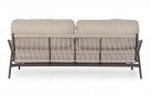 Nowoczesna sofa na taras aluminiowa konstrukcja antracyt / poduszki beżowe PARDIS bizzotto