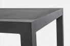 Stolik kawowy aluminium antracyt z blatem ceramicznym KLEDI bizzotto