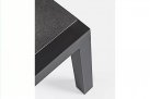Stolik kawowy aluminium antracyt z blatem ceramicznym KLEDI bizzotto
