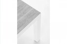 Kwadratowy stolik aluminiowy 50x50 biały blat ceramiczny KLEDI bizzotto