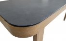 SORA zestaw ogrodowy wypoczynkowy aluminium woodlook, poduszki Olefin, stolik SprayStone