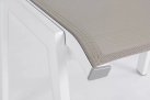 Podnóżek aluminiowy ogrodowy biały CRUISE bizzotto