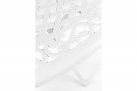 Biały klasyczny stół aluminiowy IVREA na taras 201x148 cm bizzotto