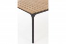 Stół ogrodowy z blatem teak 200x100 cm STONE bizzotto