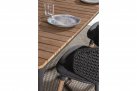 Stół ogrodowy z blatem teak 200x100 cm STONE bizzotto