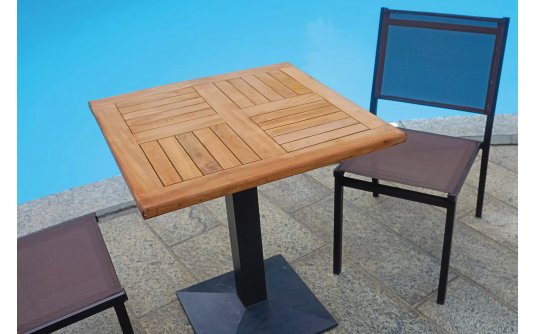 Blat do stolików kawiarnianych TEAK 70x70 cm