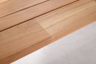 Wysoki stolik kawowy aluminiowo-teakowy AMBASSADOR 4SO 120x70 cm
