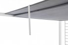 biały aluminiowy pawilon 3x3,6 m z zasuwanym dachem NOAH bizzotto 