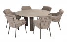 Stół ogrodowy z ceramicznym blatem ARIZONA Ø160 okrągły blat ceramiczny